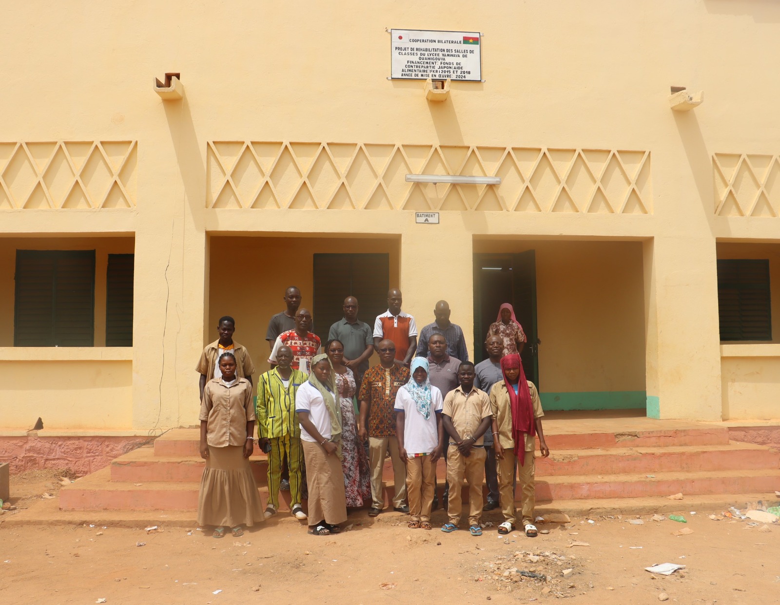 Projet de développement au Burkina Faso